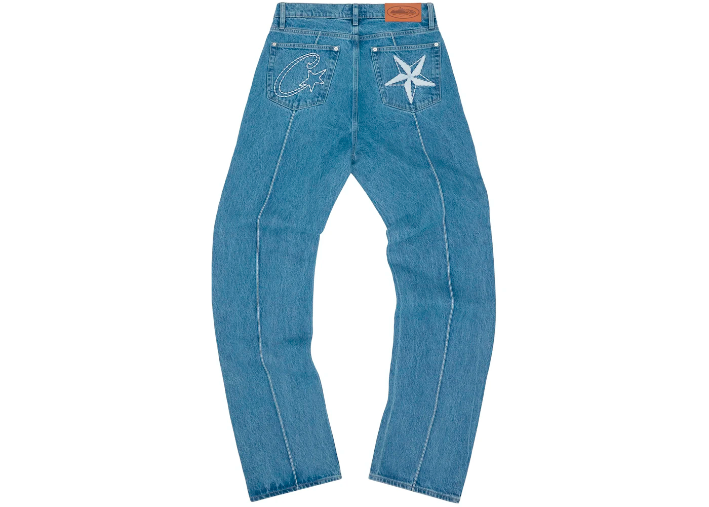 Corteiz C-Star Denim Jeans – CG SNEAKERS