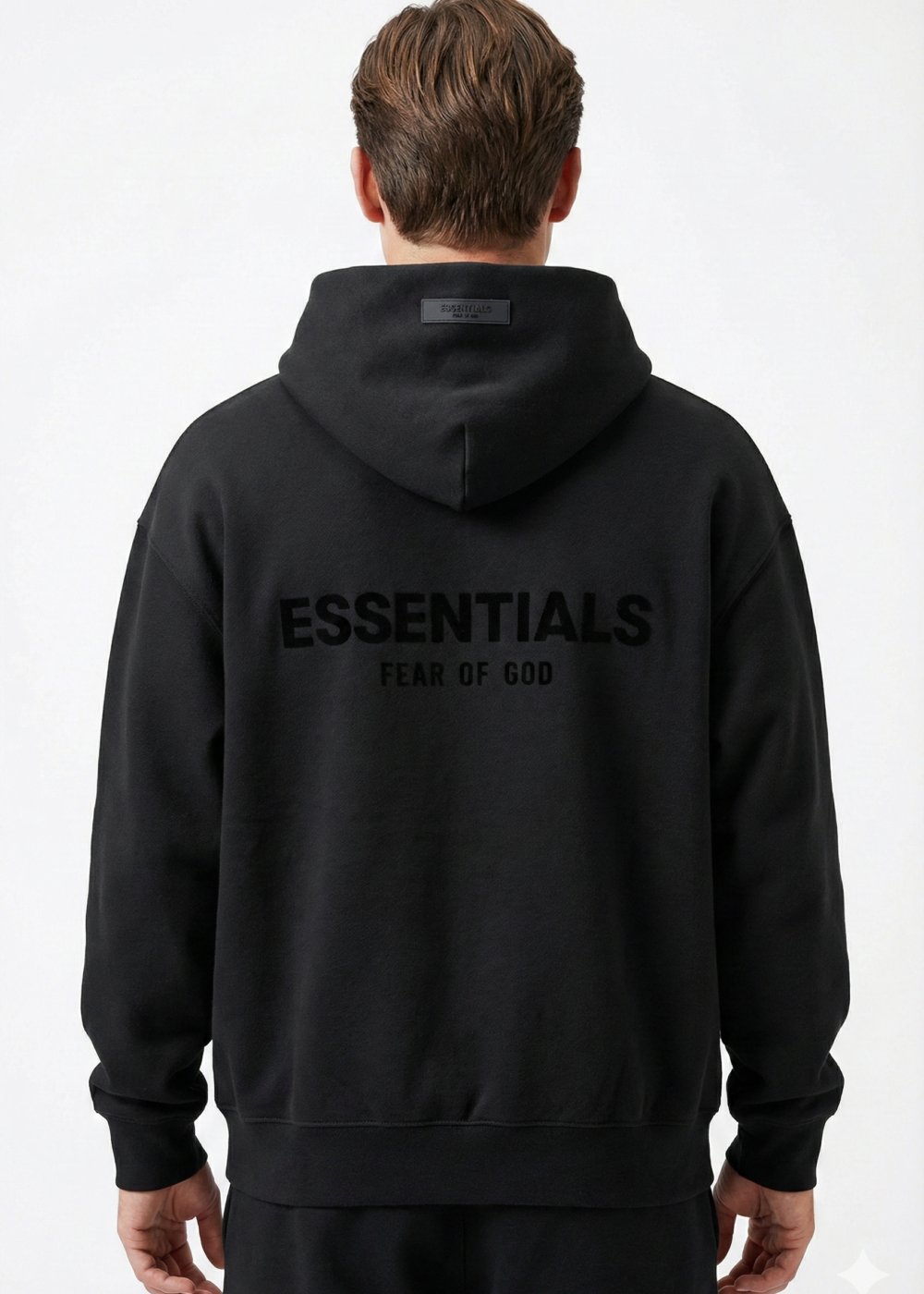 Fear of God Essentials Black Hoodie