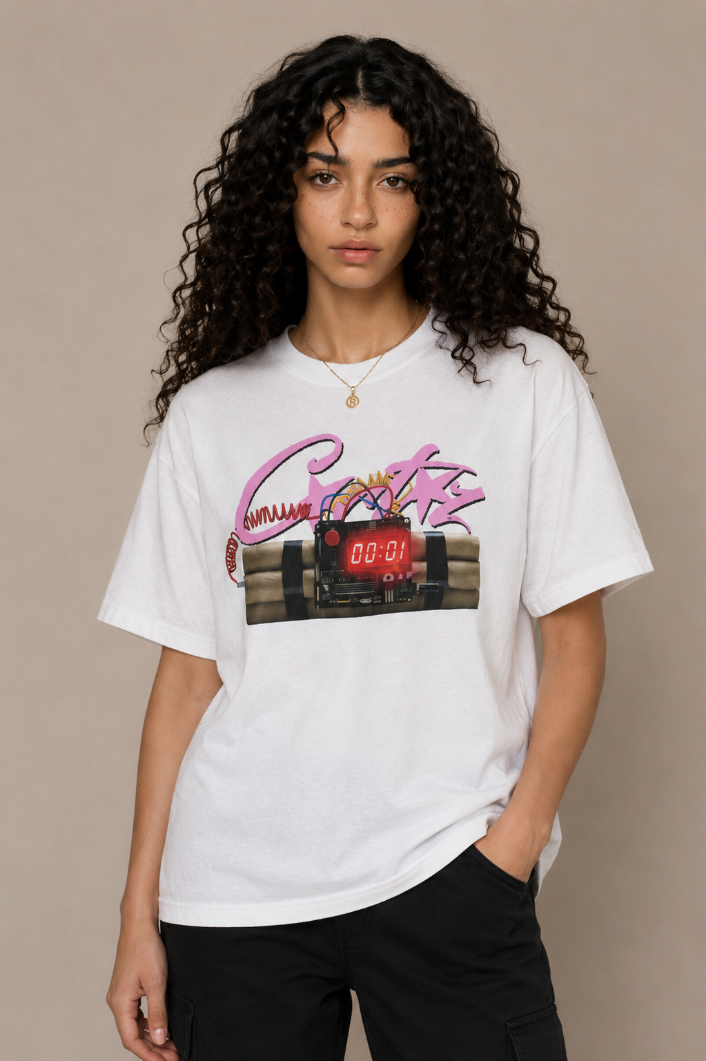 Corteiz "No Time 4 Luv" T-shirt
