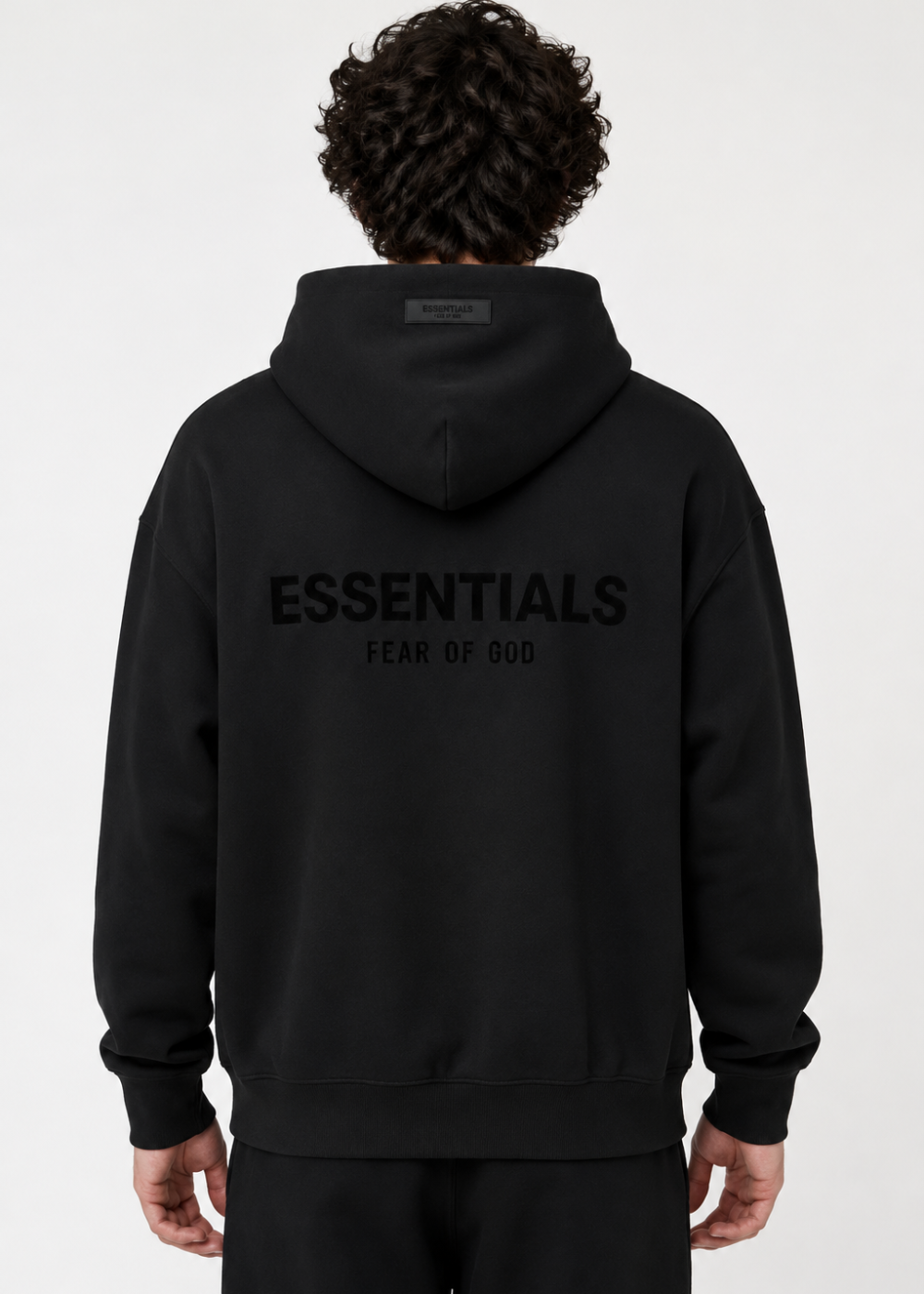 Fear of God Essentials Black Hoodie