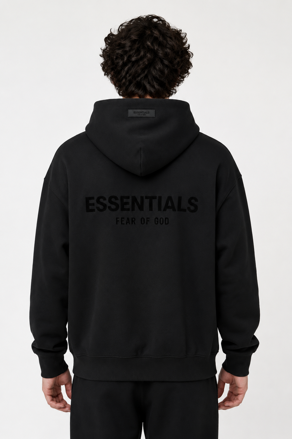 Fear of God Essentials Black Hoodie
