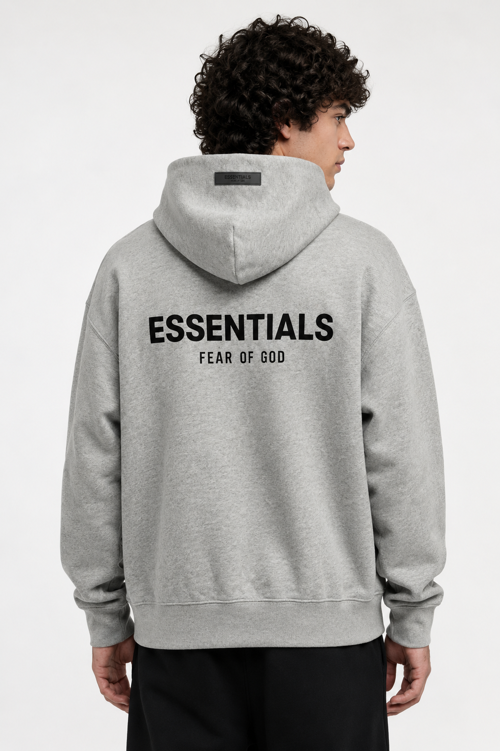 Fear of God Essentials Light Oatmeal Hoodie