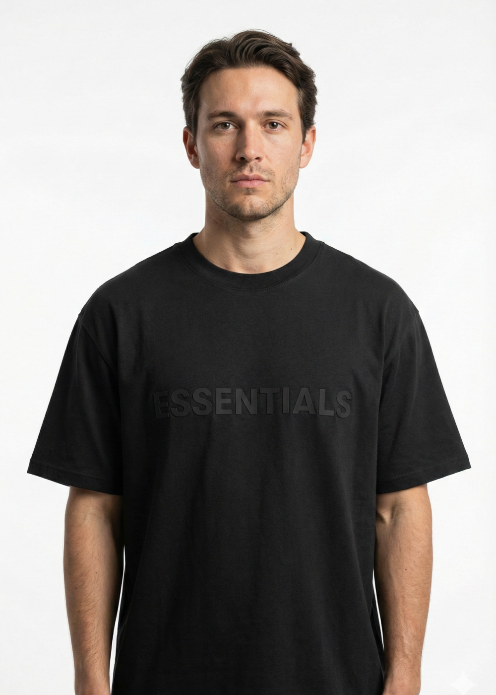 Fear Of God Essentials Front Logo T Shirt
