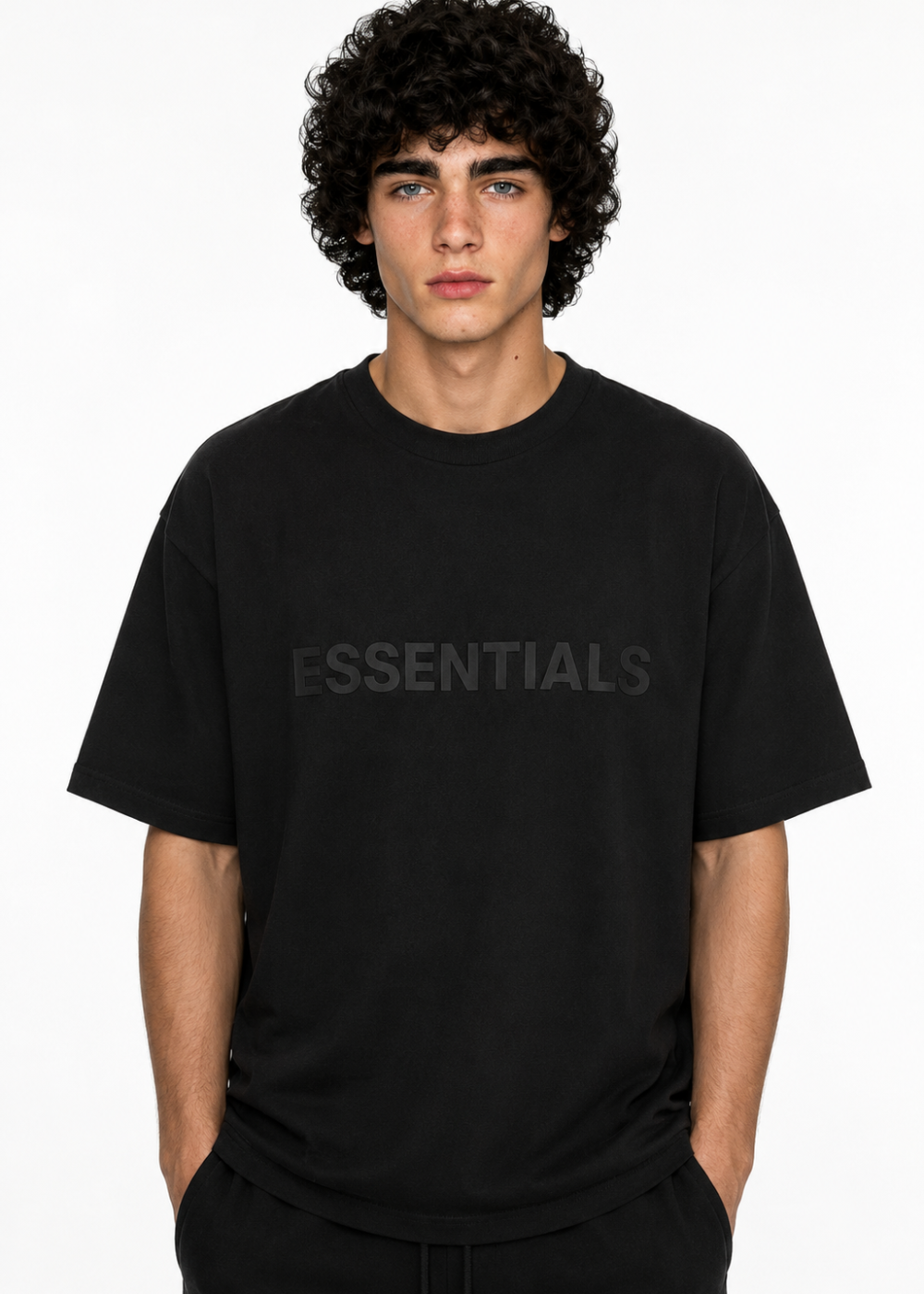 Fear Of God Essentials Front Logo T Shirt