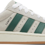 Adidas Campus 00s Crystal White Dark Green