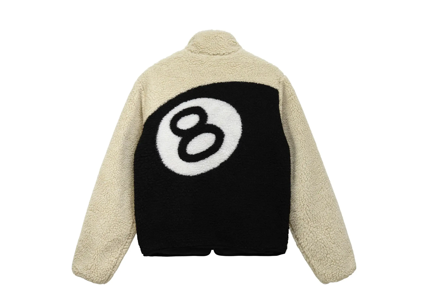 Stussy 8 Ball Sherpa Reversible Jacket