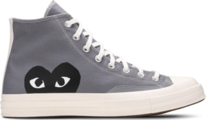 Comme des Garçons PLAY x Chuck 70 High 'Steel Gray'