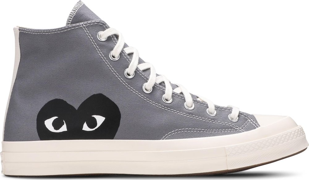 Comme des Garçons PLAY x Chuck 70 High ‘Steel Gray’