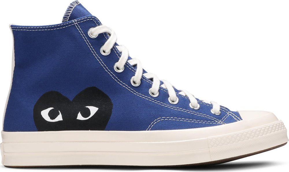 Comme des Garçons PLAY x Chuck 70 High ‘Blue Quartz’