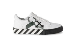 Off-White Vulcanized Low White Black Canvas