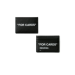 Off-White Quote Bookish Card Case