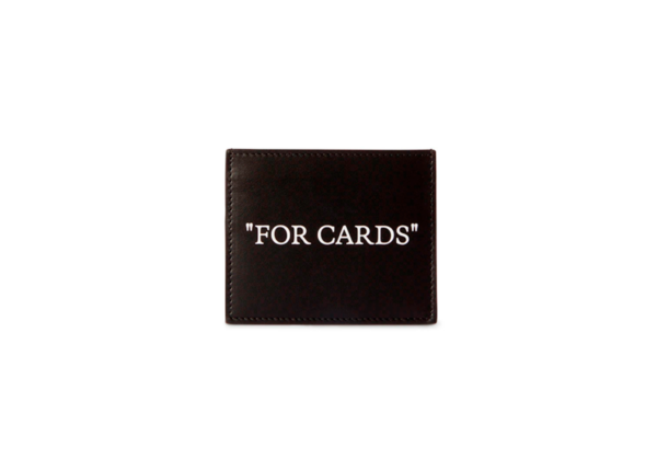 Off-White Quote Bookish Card Case - Image 2