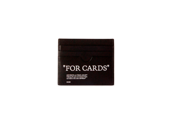 Off-White Quote Bookish Card Case - Image 3