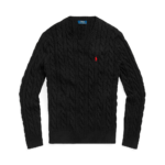 Polo Ralph Lauren Camisola de malha trançada em algodão
