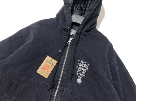 Stüssy Canvas Insulated Work Jacket - Image 4