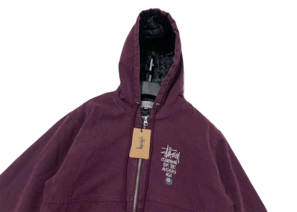 Stüssy Canvas Insulated Work Jacket - Image 5