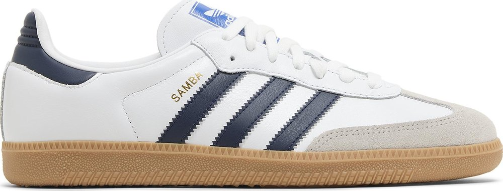 Adidas Samba OG White Night Indigo Gum