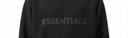 Fear of God Essentials Hoodie Black