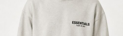 Fear of God Essentials Light Oatmeal Hoodie