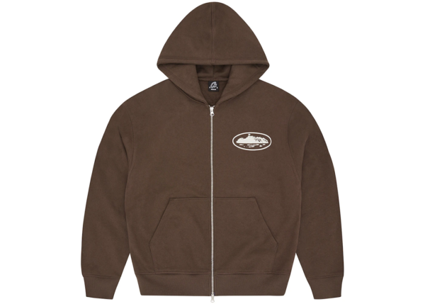 Corteiz Island Puff Print Brown - Image 2