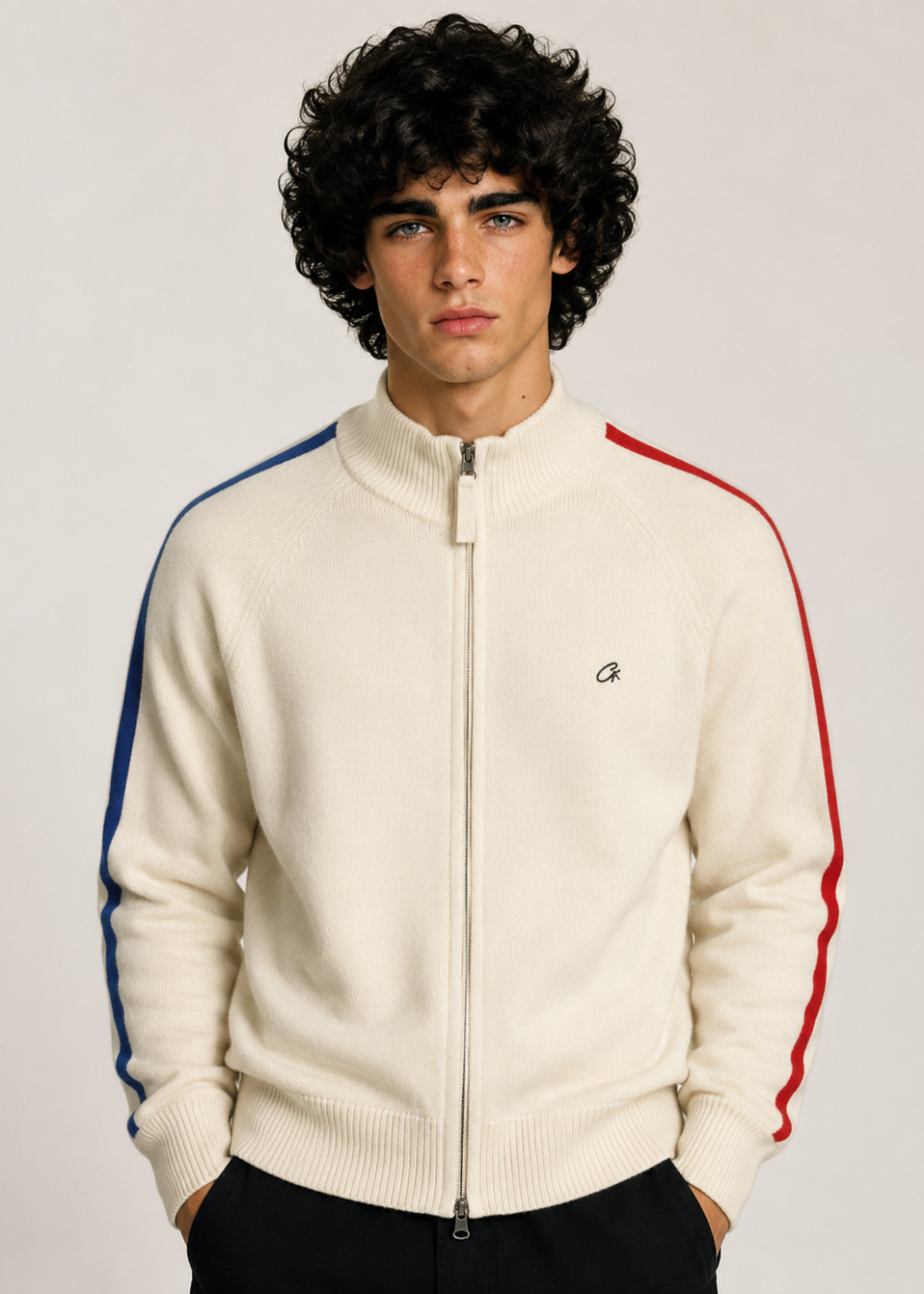 Corteiz Knit Zip Up Fleece