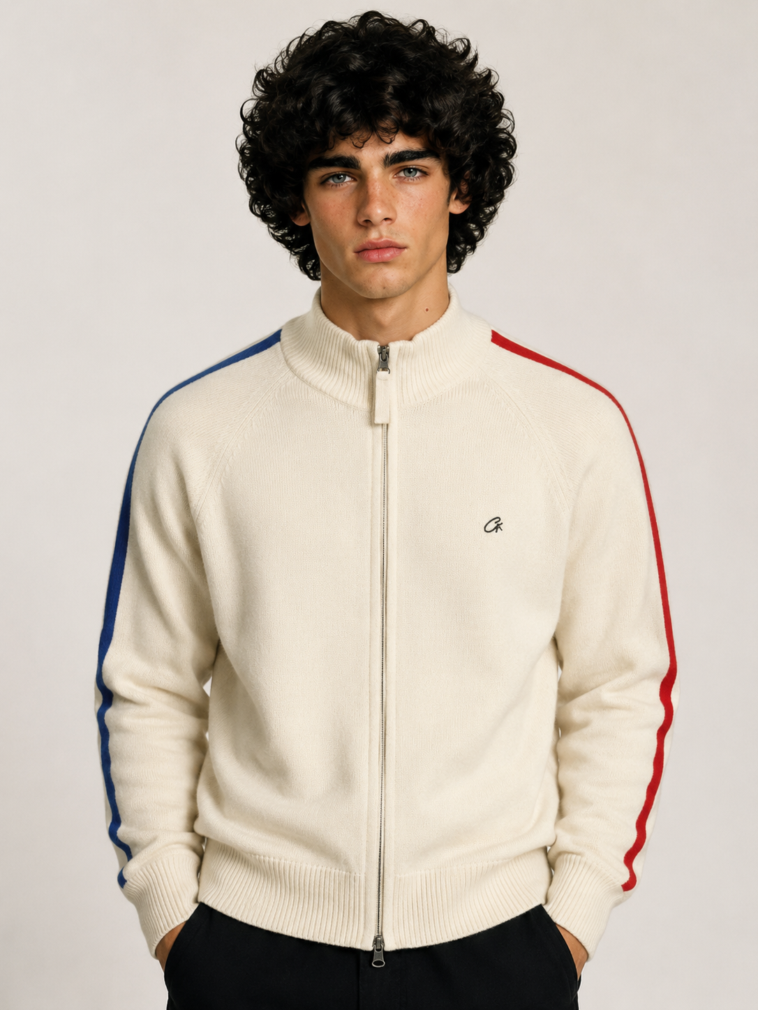 Corteiz Knit Zip Up Fleece