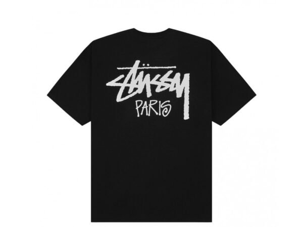Stussy Paris White Tee - Image 3