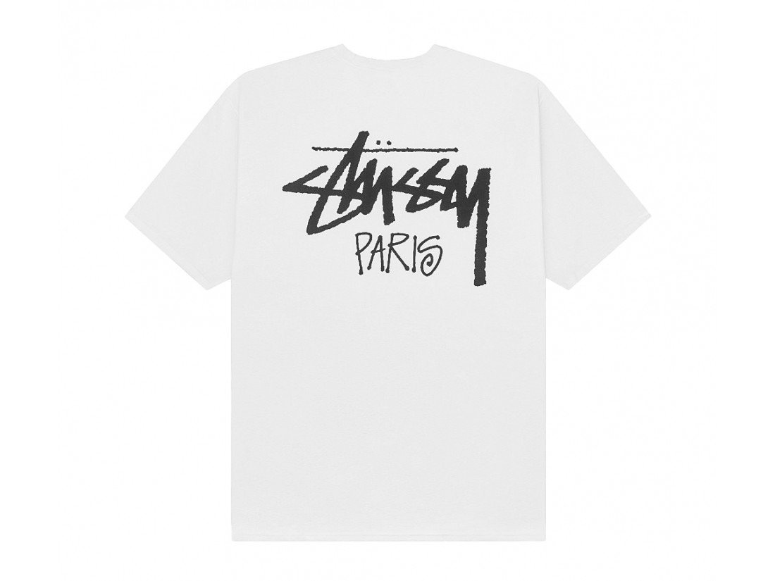 Stussy Paris White Tee