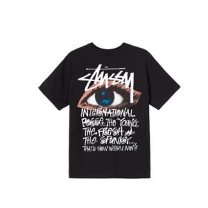 Stussy Men Ocular Black Tee