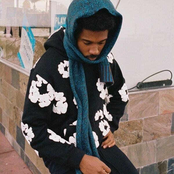 Denim Tears printed "Cotton Wreath" hoodie - Image 3