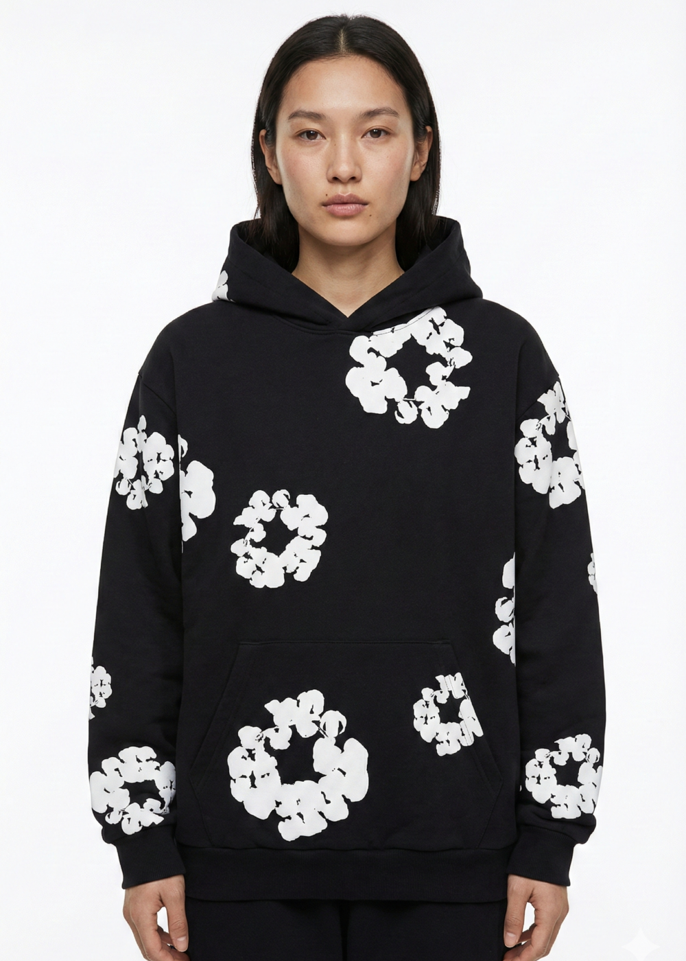 Denim Tears printed "Cotton Wreath" hoodie