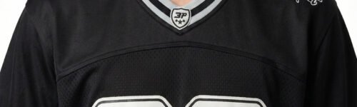 Broken Planet Black Silver Football Jersey