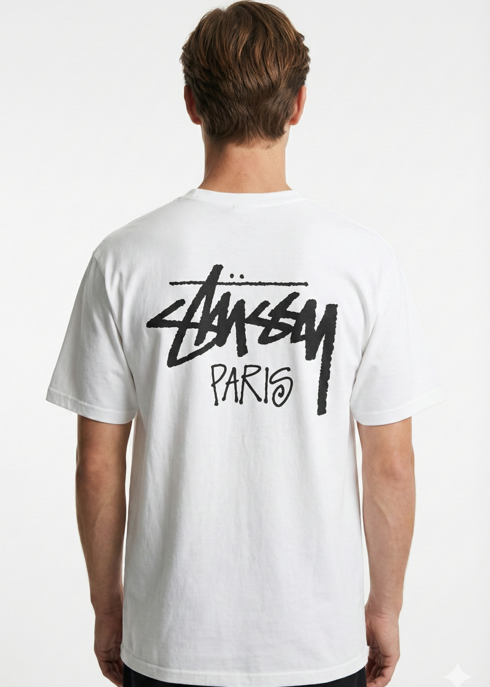 Stussy Paris White Tee