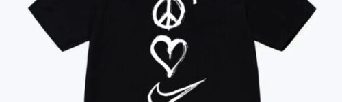 Nike x Stussy Peace Love Swoosh T-Shirt