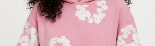 Denim Tears The Cotton Wreath "Powder Pink" hoodie