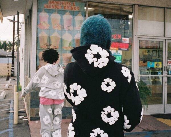 Denim Tears printed "Cotton Wreath" hoodie - Image 2