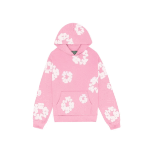 Denim Tears The Cotton Wreath "Powder Pink" hoodie