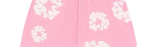 Denim Tears The Cotton Wreath Shorts Pink