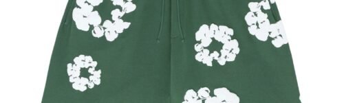 Denim Tears The Cotton Wreath Shorts Green