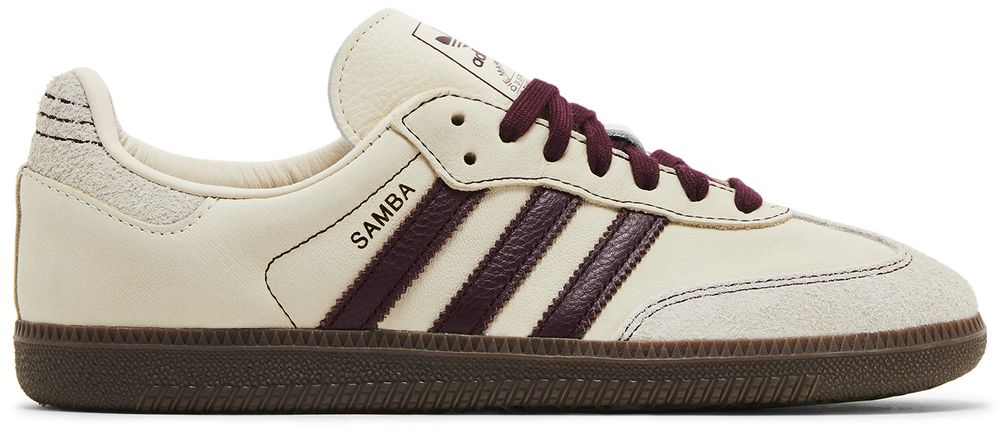 Adidas Samba Samba OG 'Wonder White Maroon'