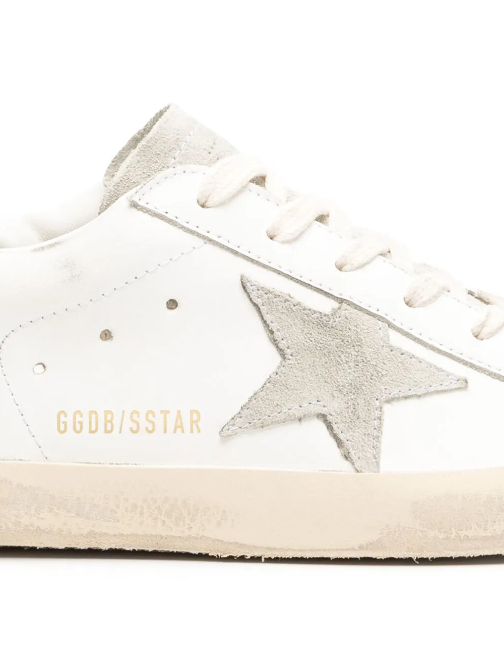 Golden Goose Super-Star ‘Silver glitter’