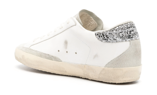 Golden Goose Super-Star ‘Silver glitter’ - Image 2