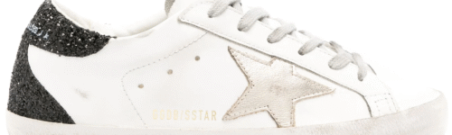 Golden Goose Super-Star ‘Black glitter’