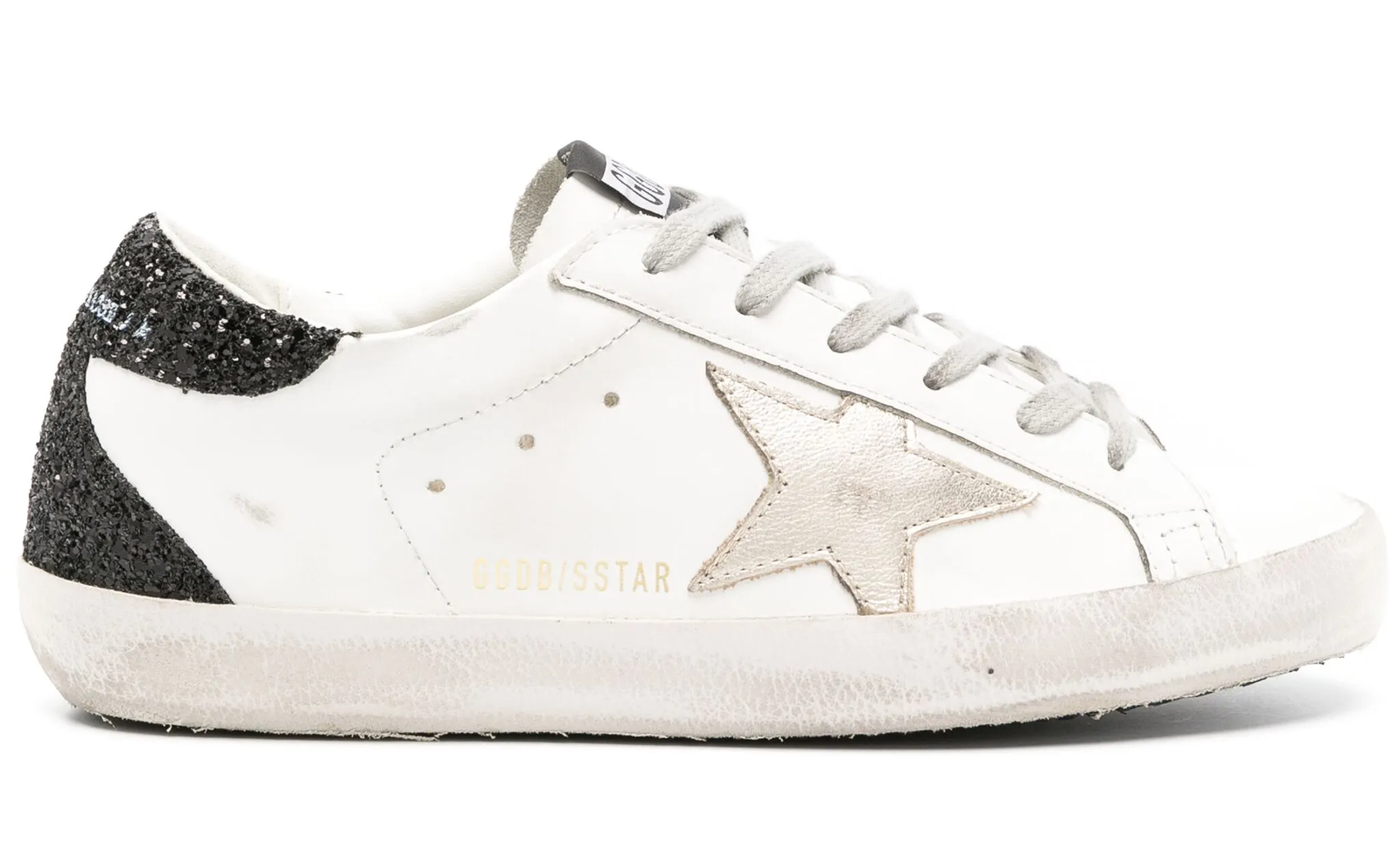 Golden Goose Super-Star ‘Black glitter’