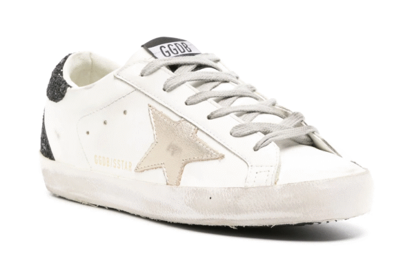 Golden Goose Super-Star ‘Black glitter’ - Image 3