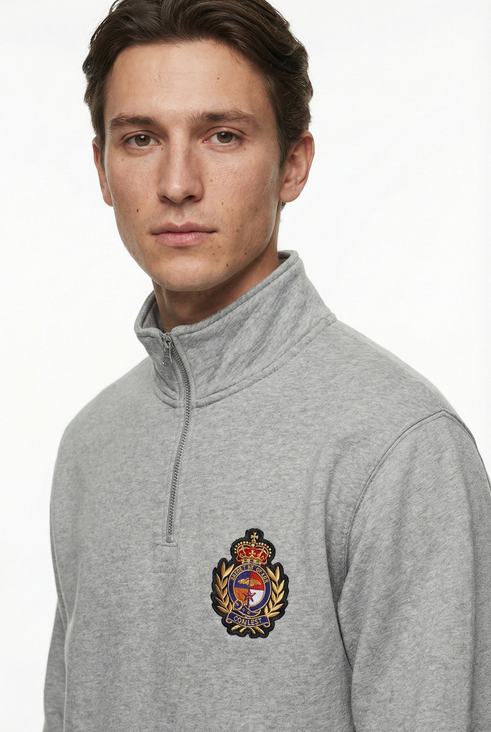 Corteiz Royale Crest 'Heather Grey' Set