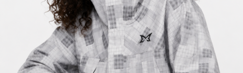 Mertra Patchwork Plaid Jacket