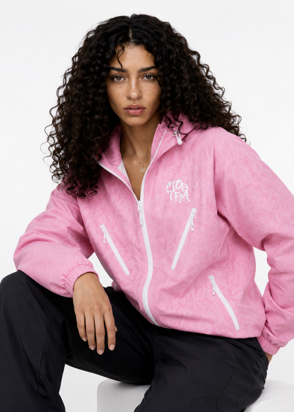 Mertra モノグラムシェルジャケット ピンク Mertra Monogram Shell Jacket (Pink) - CG SNEAKERS | Sneakers