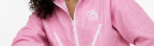 Mertra Monogram Shell Jacket (Pink) - CG SNEAKERS | Sneakers
