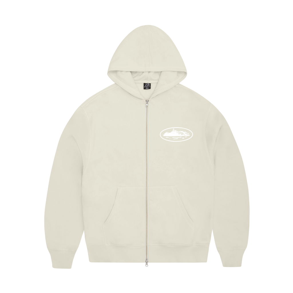 Corteiz Island Puff Print White